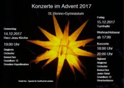  Konzerte im Advent 2017